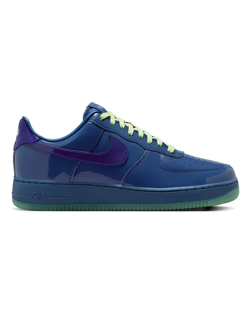 Nike Air Force 1 Low patent-leather sneakers - Blau Blau