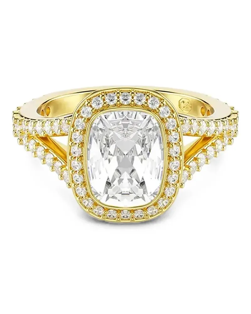 Swarovski cushion-cut ring - Gold Gold
