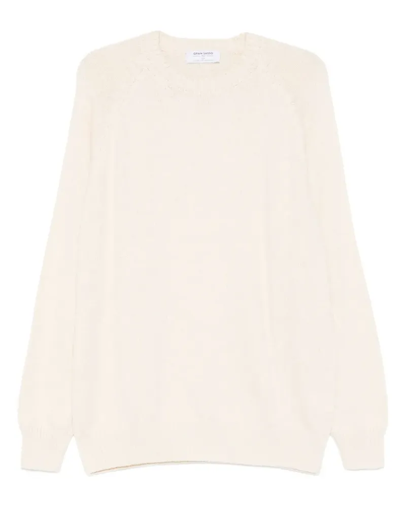 Gran Sasso Pullover mit rundem Ausschnitt - Nude Nude