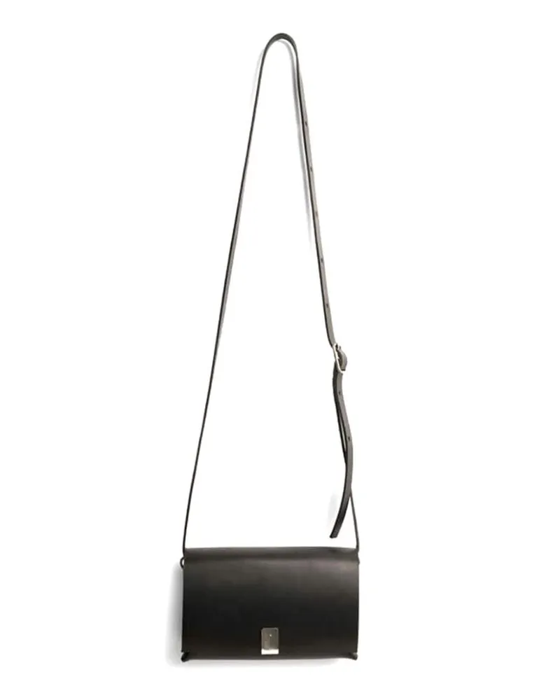 WERKSTATT:MÜNCHEN leather shoulder bag Schwarz