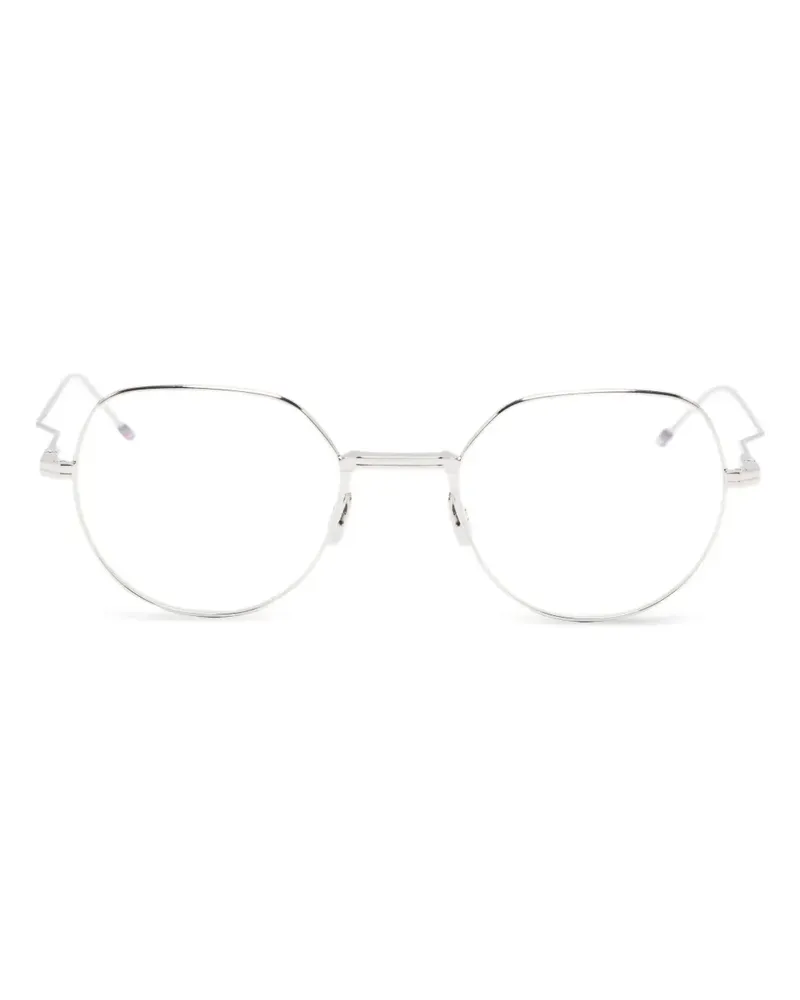 Thom Browne Brille mit rundem Gestell - 045 SILVER 045