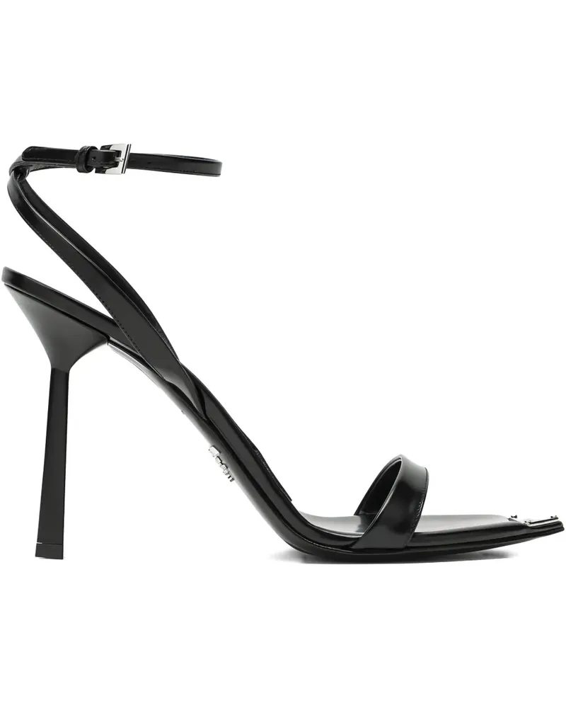 Prada Sandalen mit Absatz 100mm - Schwarz Schwarz