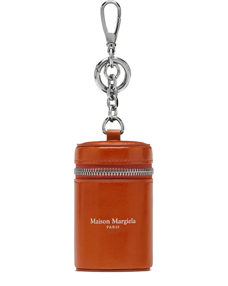 Maison Margiela Hunde-Abfalltaschenspender mit Reißverschlusskette - Orange Orange