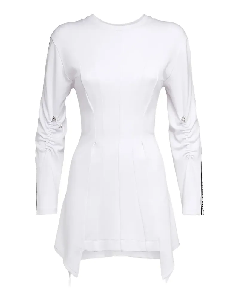 Philipp Plein long-sleeve mini dress - Weiß Weiß