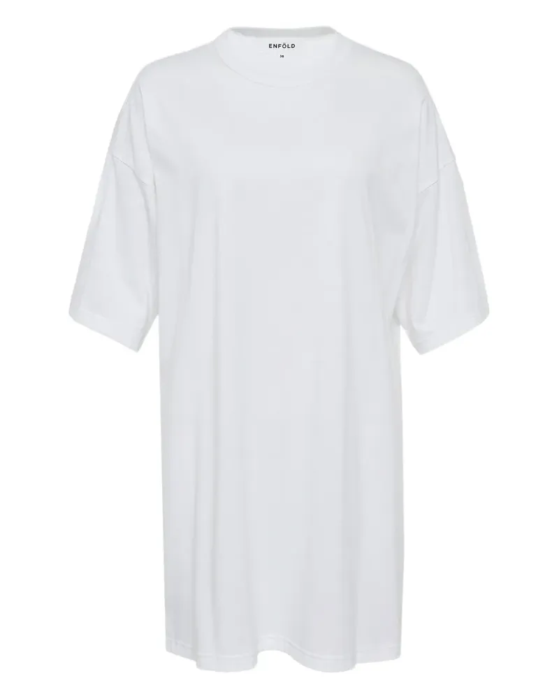 ENFÖLD short-sleeved long T-shirt - Weiß Weiß