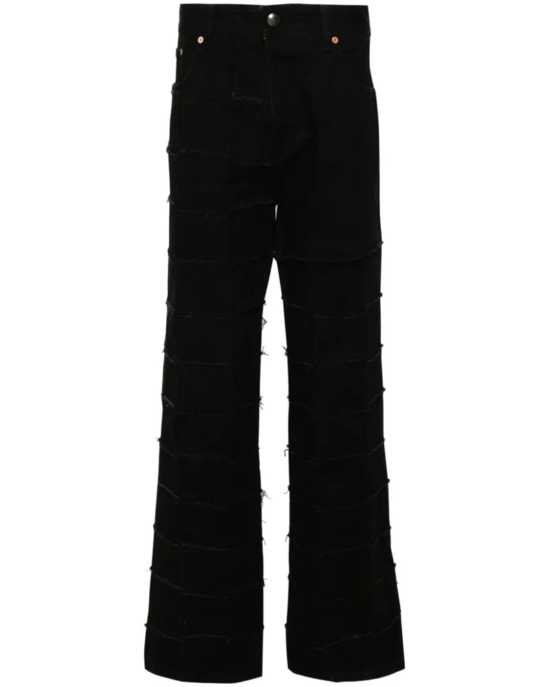 Andersson Bell Weite New Patchwork Jeans Schwarz