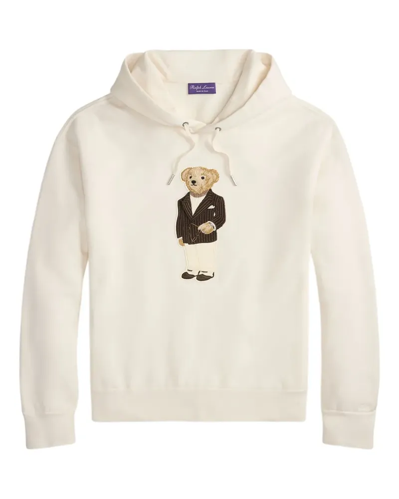 Ralph Lauren Hoodie mit Teddy-Stickerei - Nude Nude