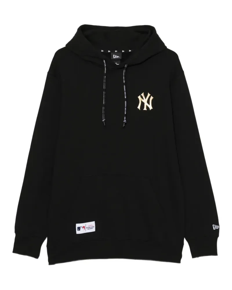 New Era New York Yankees Hoodie mit Logo - Schwarz Schwarz