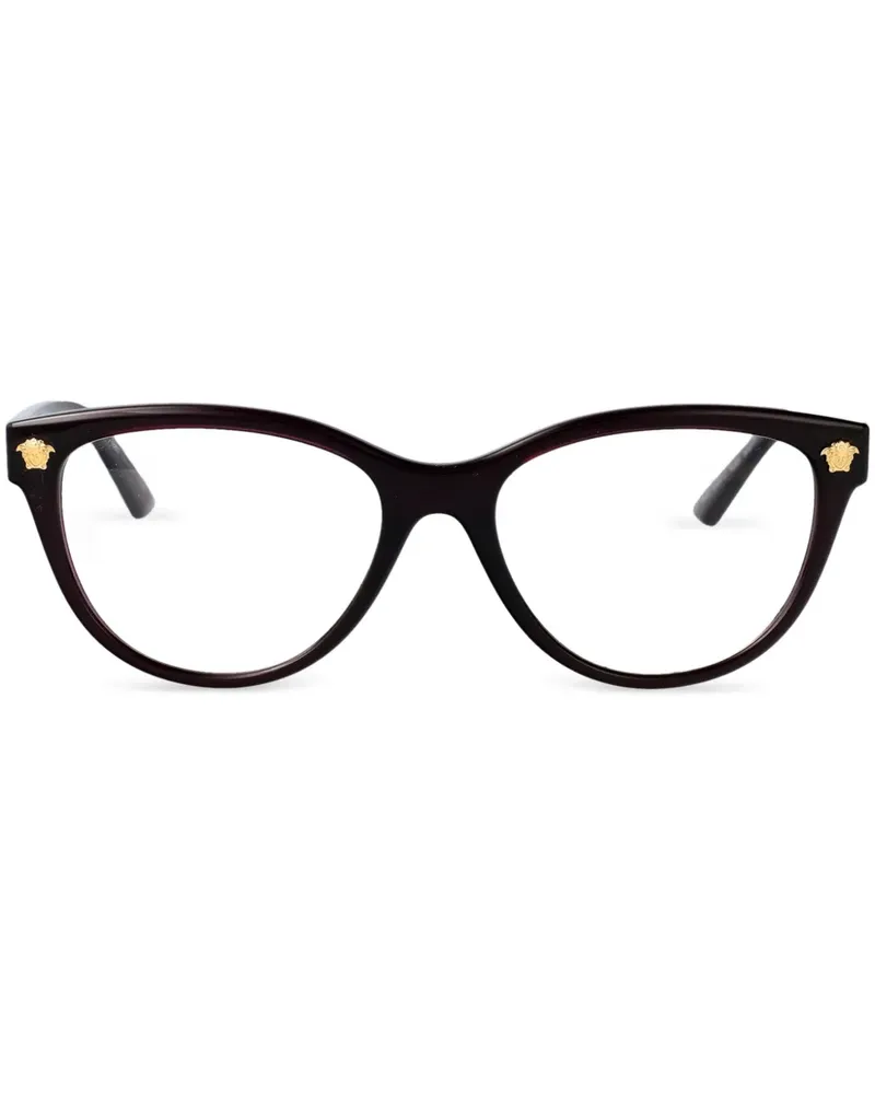 Versace Brille mit Medusenkopf - Violett Violett