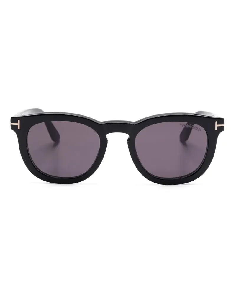 Tom Ford Brille mit eckigem Gestell - Schwarz Schwarz