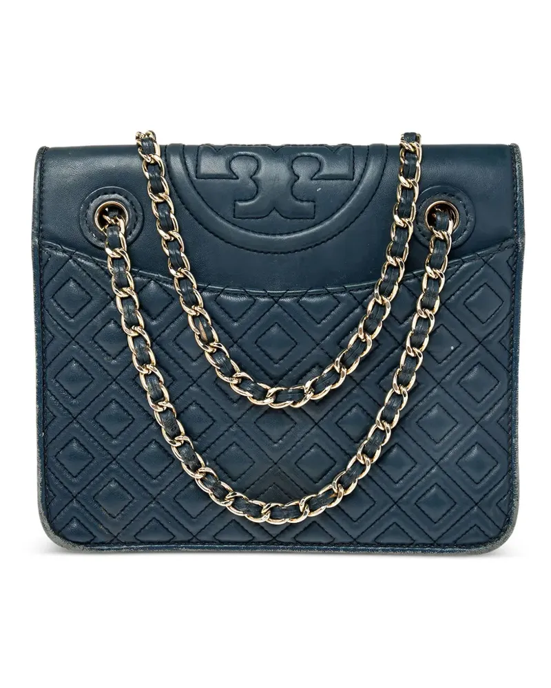 Tory Burch The Fleming Schultertasche - Blau Blau