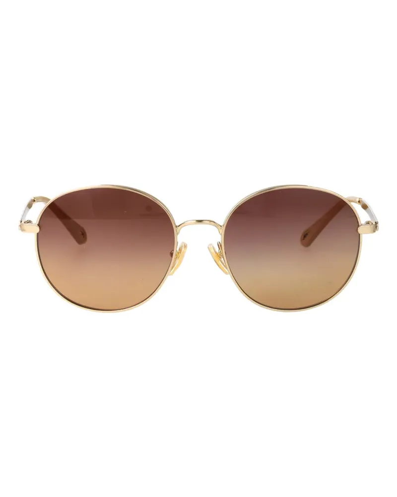 Chloé round-frame sunglasses - Gold Gold