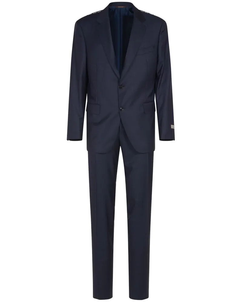 Canali Zweiteiliger Anzug - Blau Blau