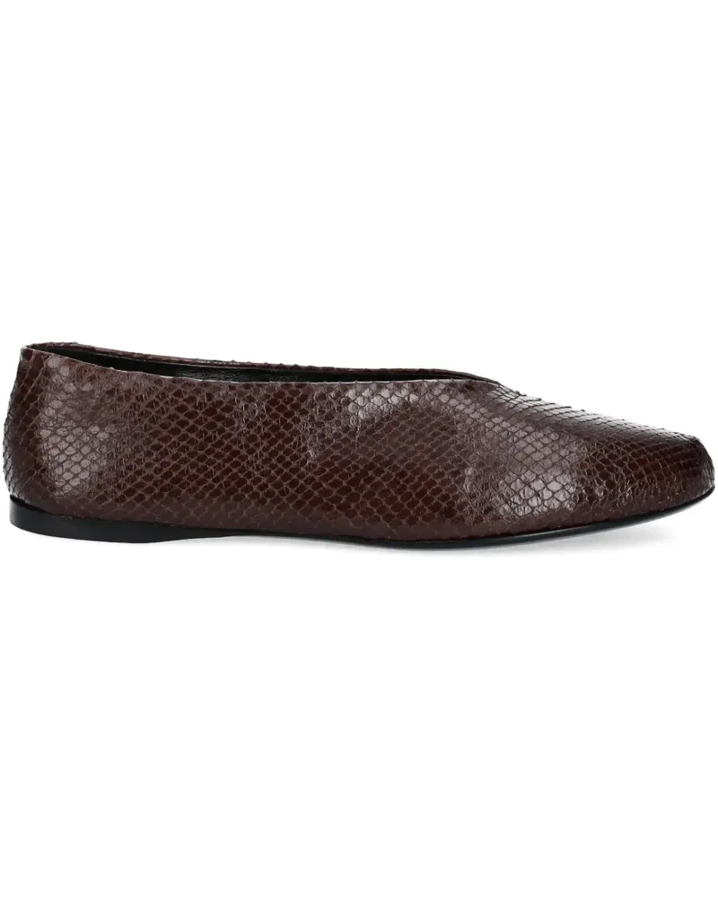 Proenza Schouler Ballerinas aus Leder - Braun Braun