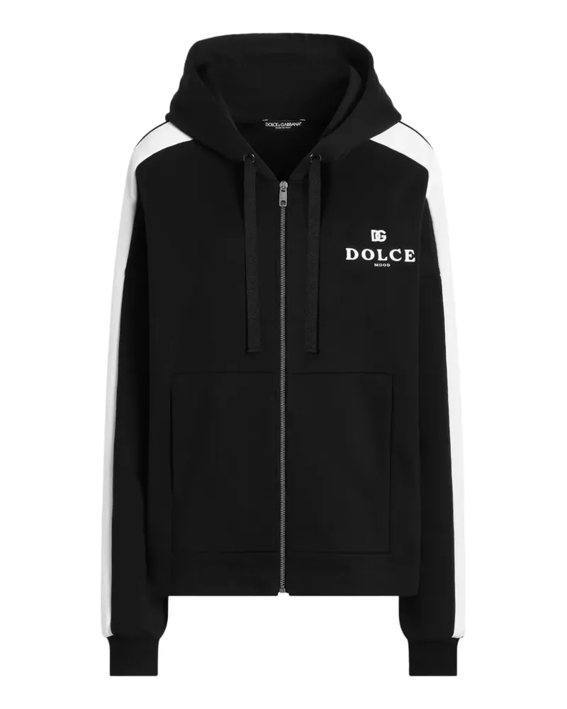 Dolce & Gabbana Klassischer Hoodie - Schwarz Schwarz
