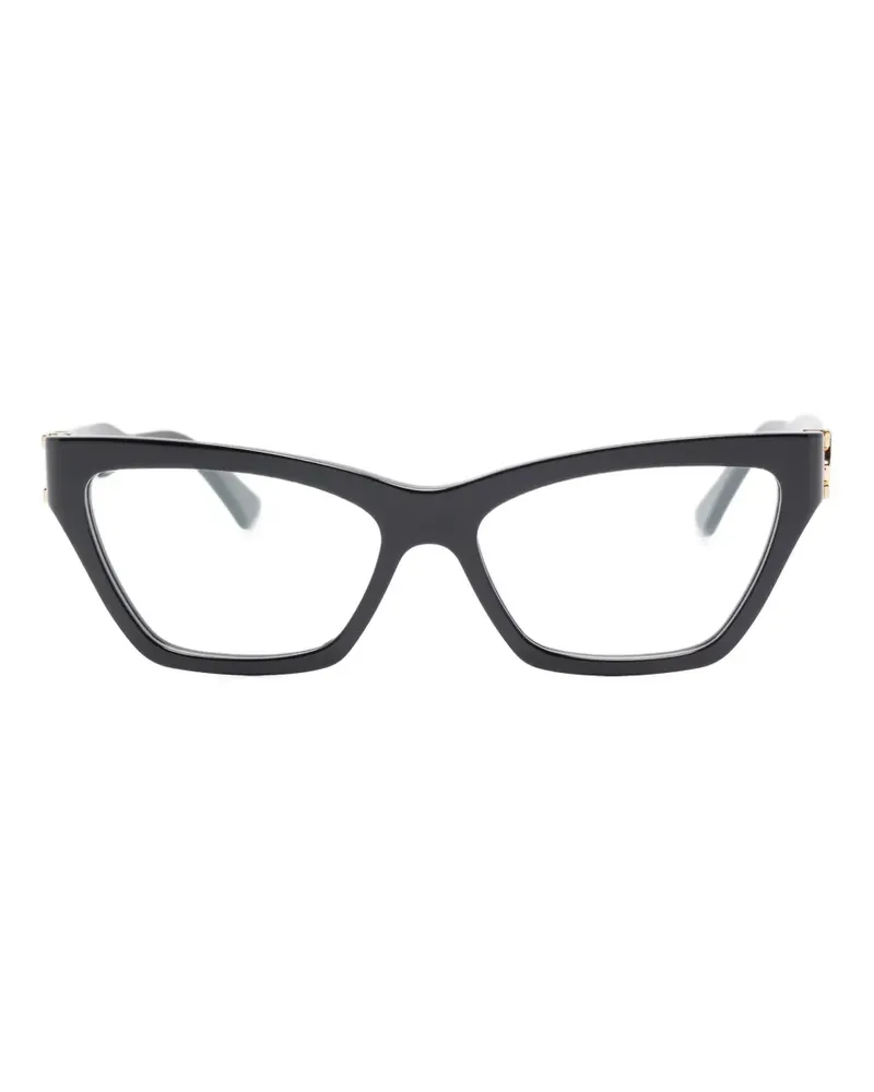 Cartier Klassische Cat-Eye-Brille - Schwarz Schwarz