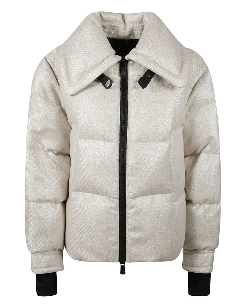 Moncler Sandane Jacke mit Kragen - Nude Nude