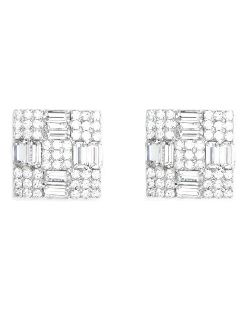 Magda Butrym square embellished earrings - Silber Silber