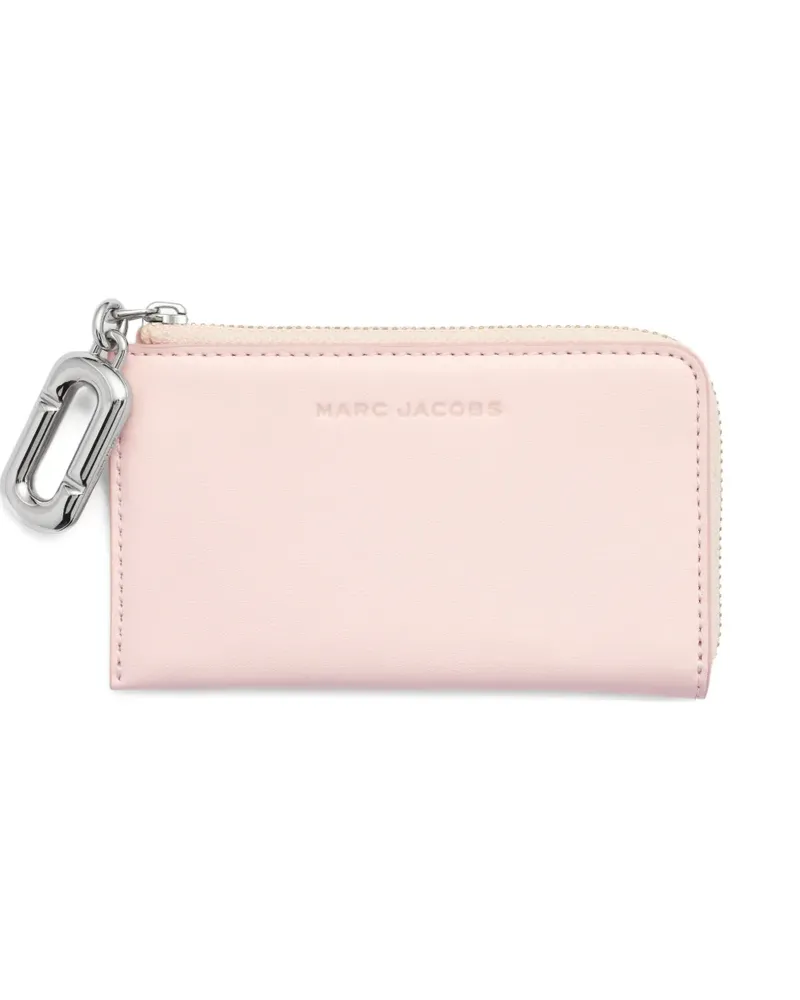 Marc Jacobs The Pop J-Marc top-zip wallet - Rosa Rosa