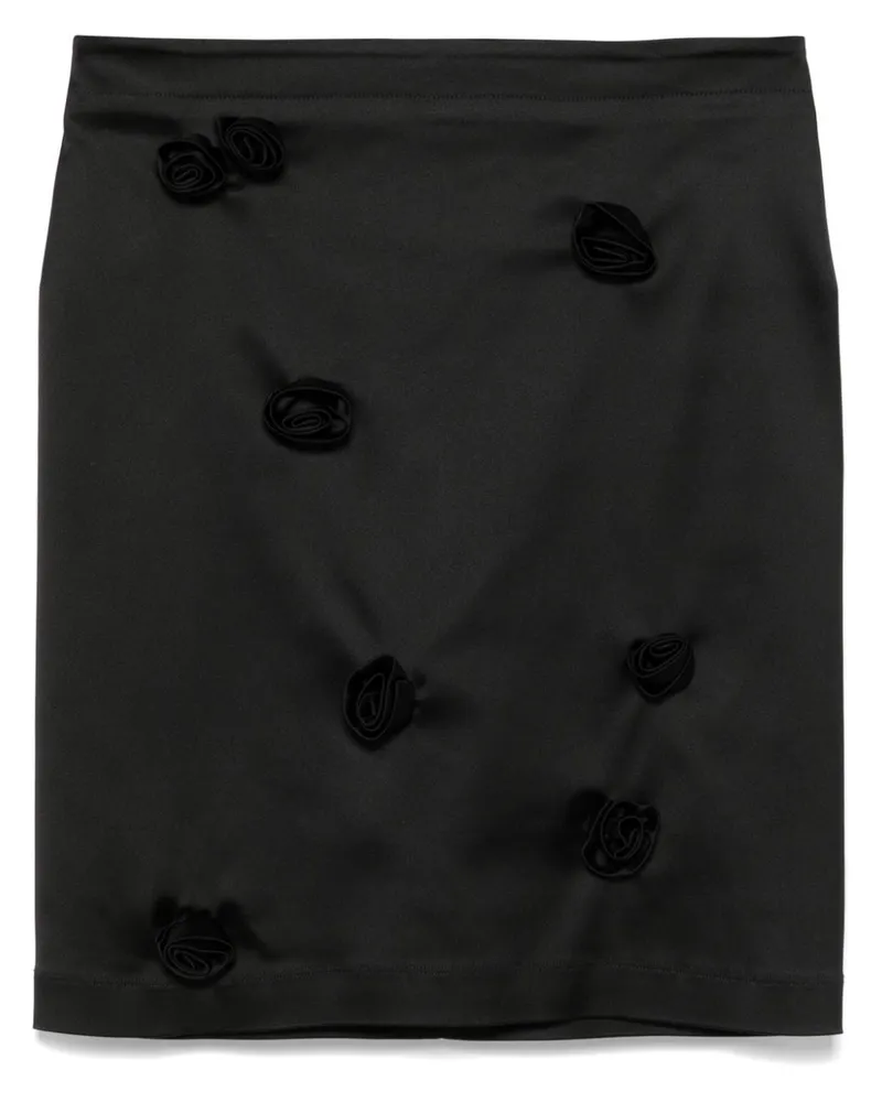 SPORTMAX Borbona Minirock - Schwarz Schwarz