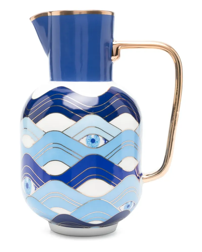 Jonathan Adler Druggist Pitcher - Blau Blau