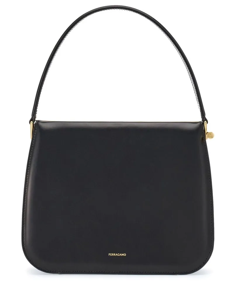 Ferragamo Tasche aus Leder Schwarz