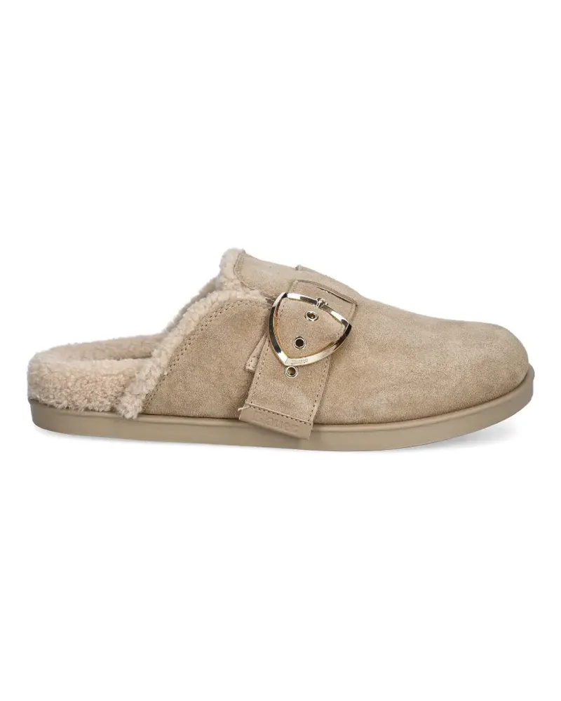 Blauer Glade buckle-detail loafers - Nude Nude