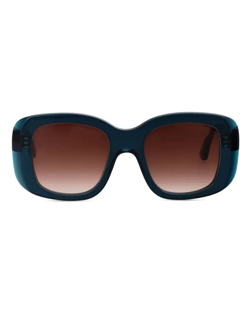 Thierry Lasry Swimmy Sonnenbrille mit eckigem Gestell - Grün Grün
