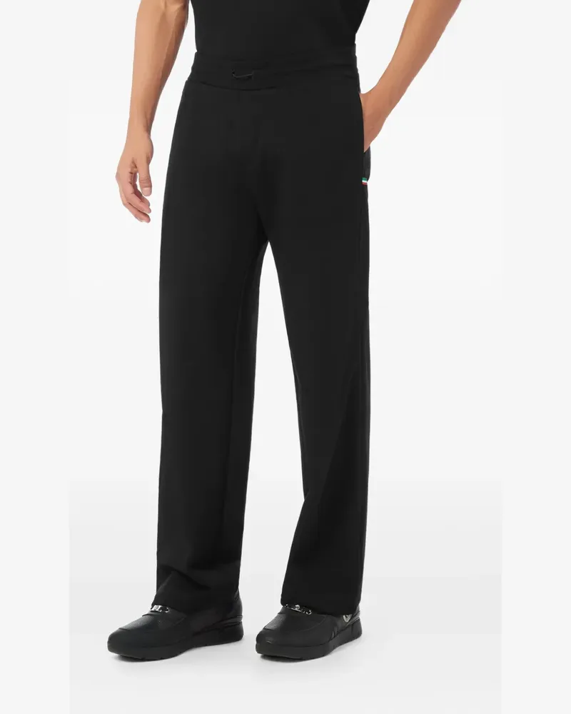 Billionaire Jogginghose mit Logo-Patch - Schwarz Schwarz