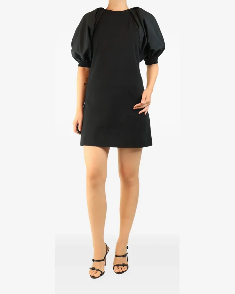 3.1 phillip lim puff-sleeved mini dress - Schwarz Schwarz