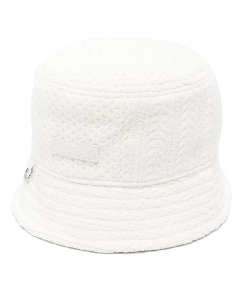 Jacquemus Le Bob Belo Fischerhut - Weiß Weiß