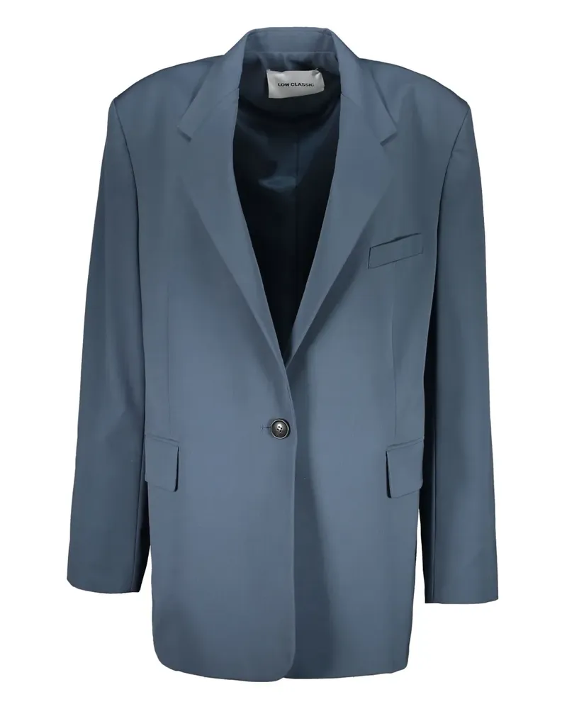 LOW CLASSIC Einreihiges Sakko - Blau Blau