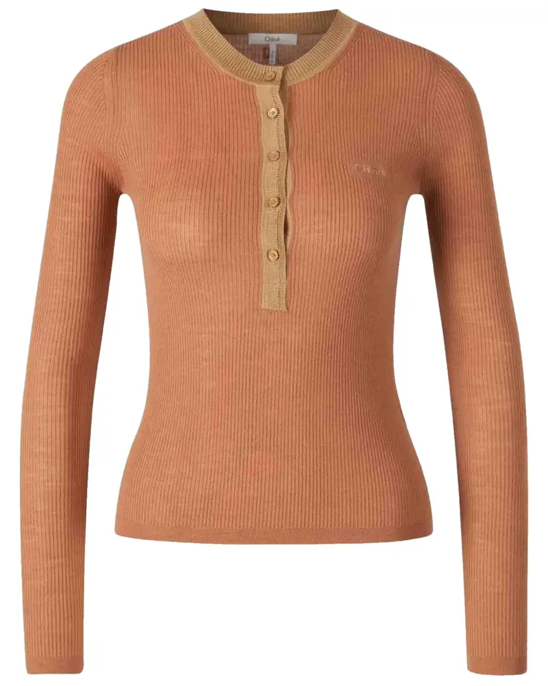 Chloé Pullover aus Wolle - Rosa Rosa