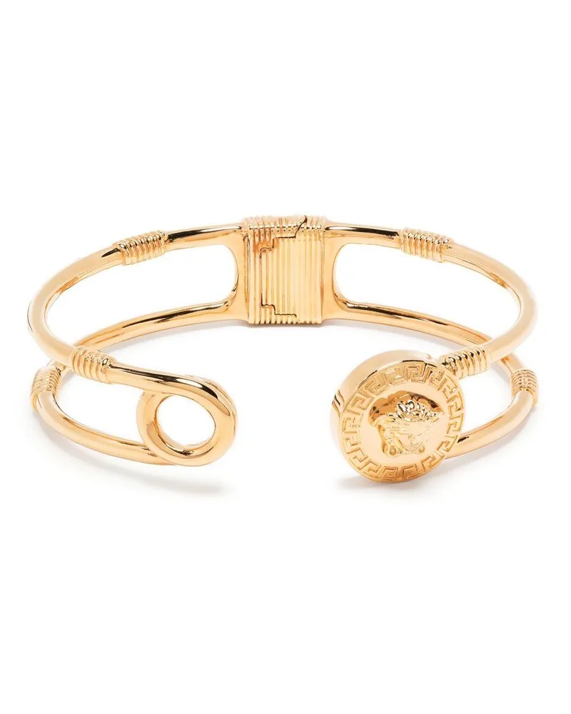 Versace Armband im Sicherheitsnadel-Design - Gold Gold