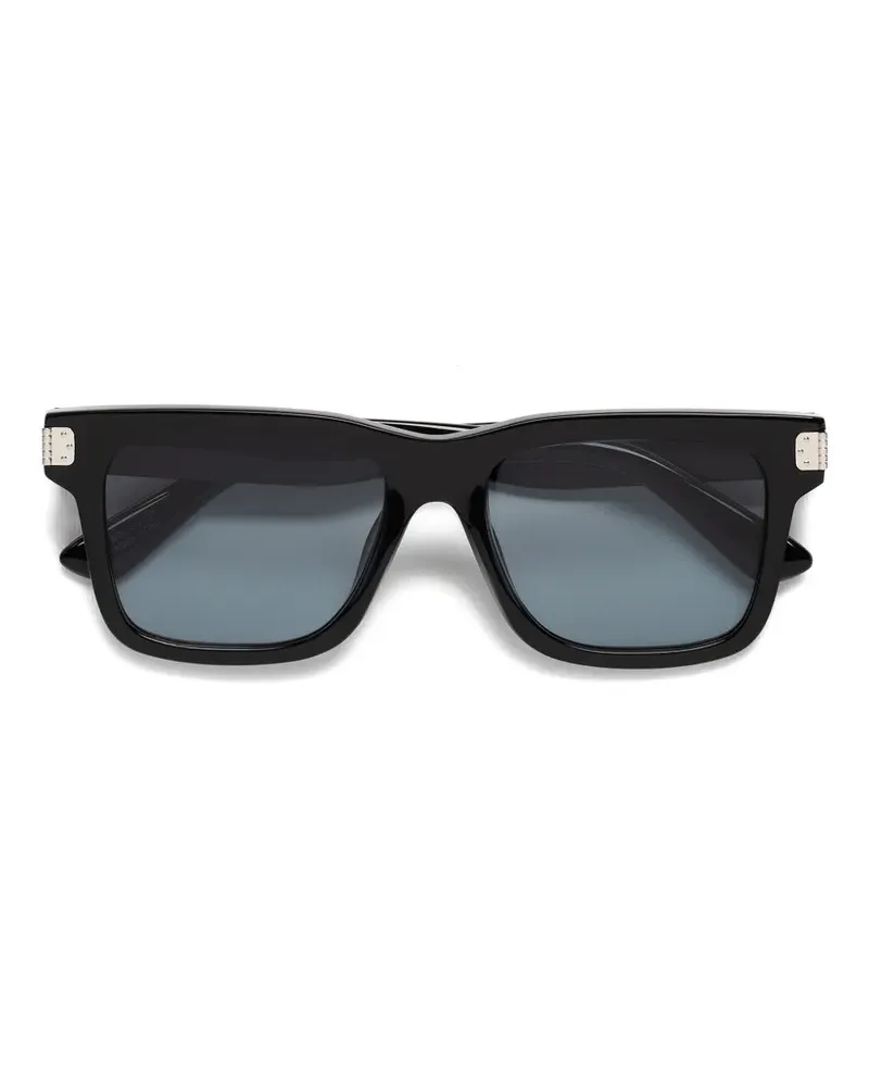 Maison Margiela DCX Sonnenbrille mit quadratischem Gestell - Schwarz Schwarz