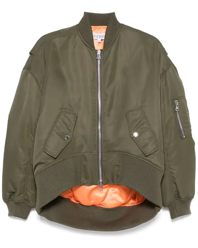 J.W.Anderson Bomberjacke mit abgerundetem Saum - Grün Grün