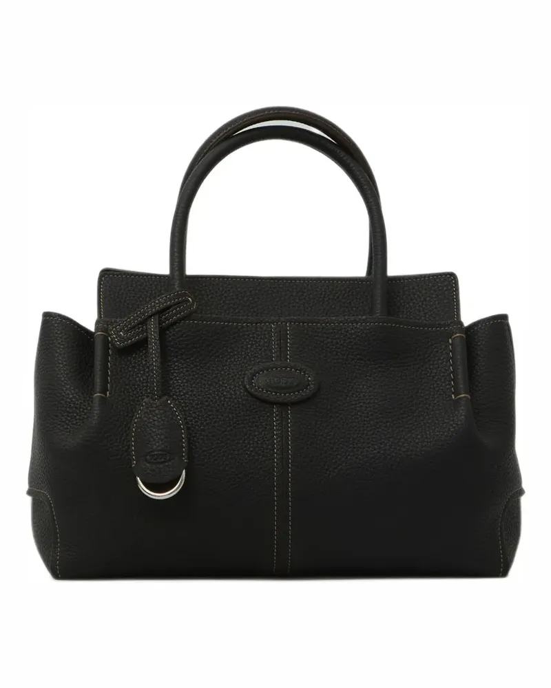 TOD'S Di Handtasche aus Leder - Schwarz Schwarz