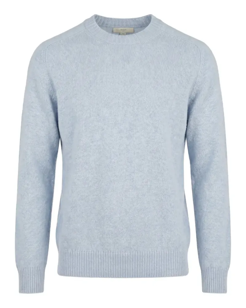 Malo crew-neck cashmere sweater - Blau Blau
