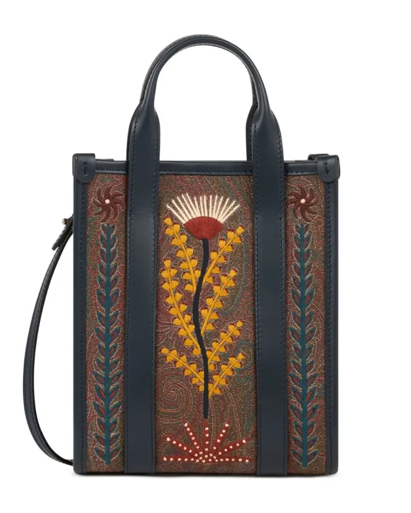 Etro mini  x Tabby Booth Arnica handbag - Braun Braun