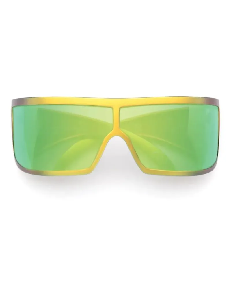 RETROSUPERFUTURE BONES Zircon Sonnenbrille - Gelb Gelb