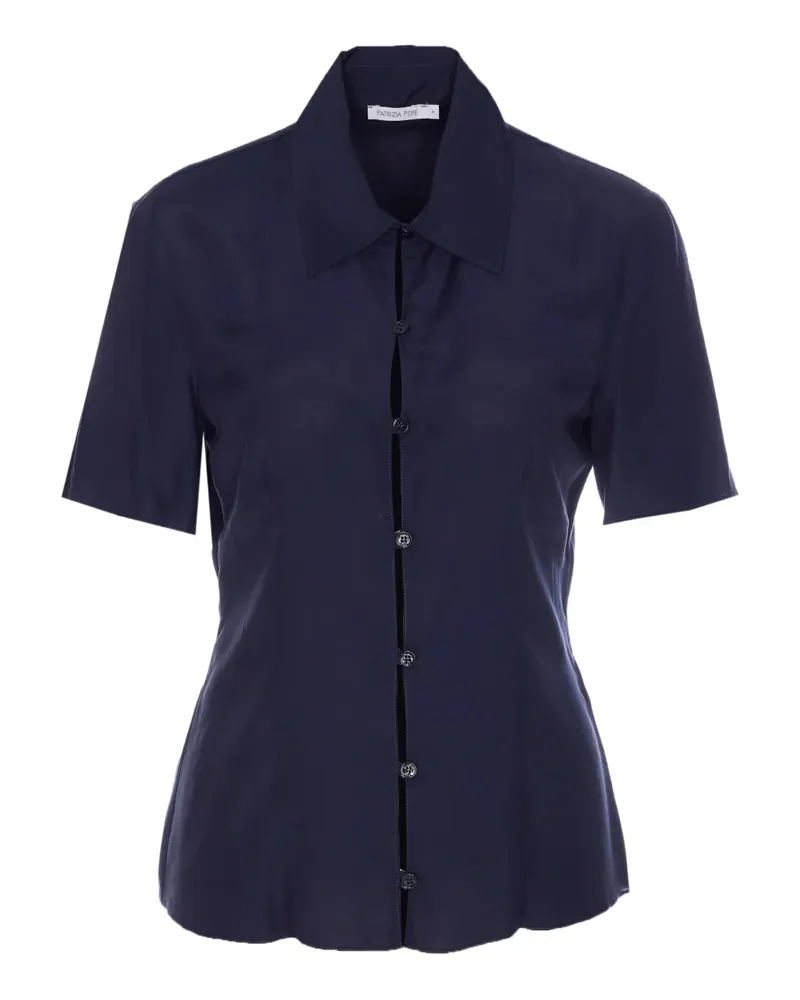 Patrizia Pepe Klassisches Hemd - Blau Blau