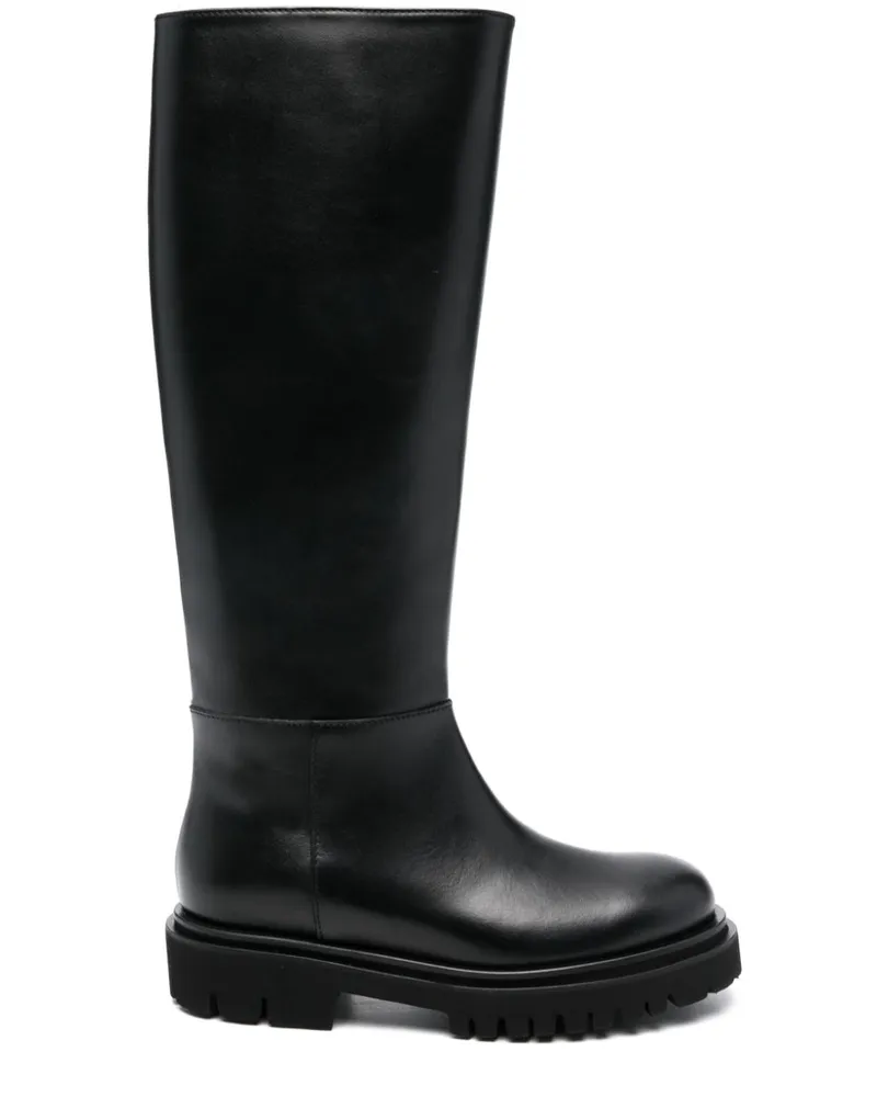Anna F. 9780 Stiefel - Schwarz Schwarz