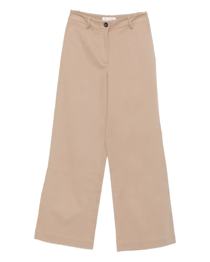 Marc O'Polo Hose mit Gürtelschlaufen - Grün Grün