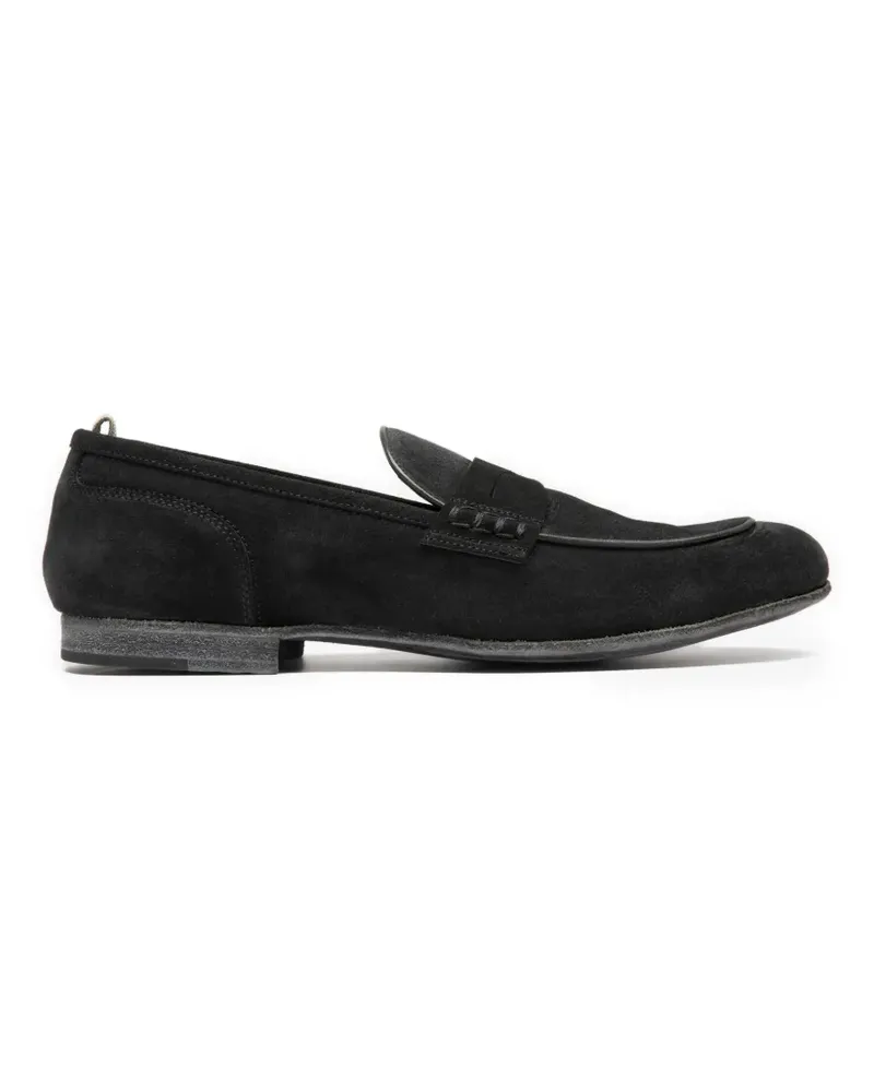 Officine Creative Italia Bilt 001 suede loafers - Schwarz Schwarz