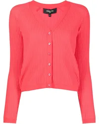 Paule Ka Cardigan mit V-Ausschnitt Rot