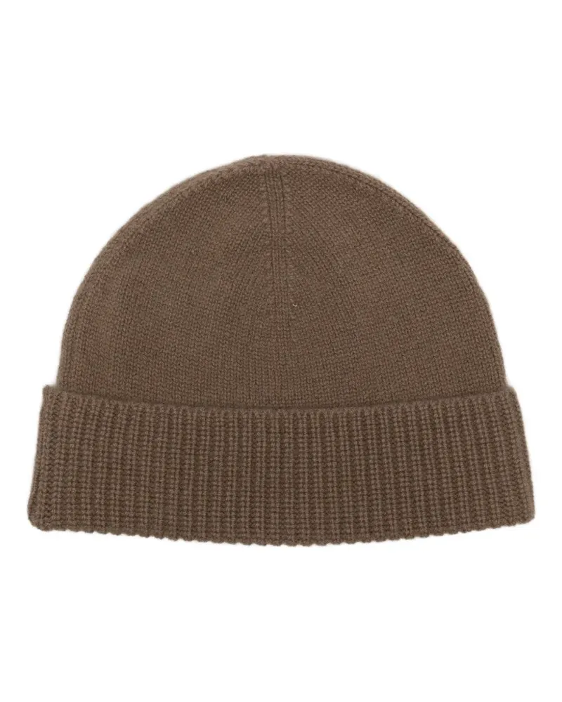 Joseph ribbed-knit beanie hat - Braun Braun