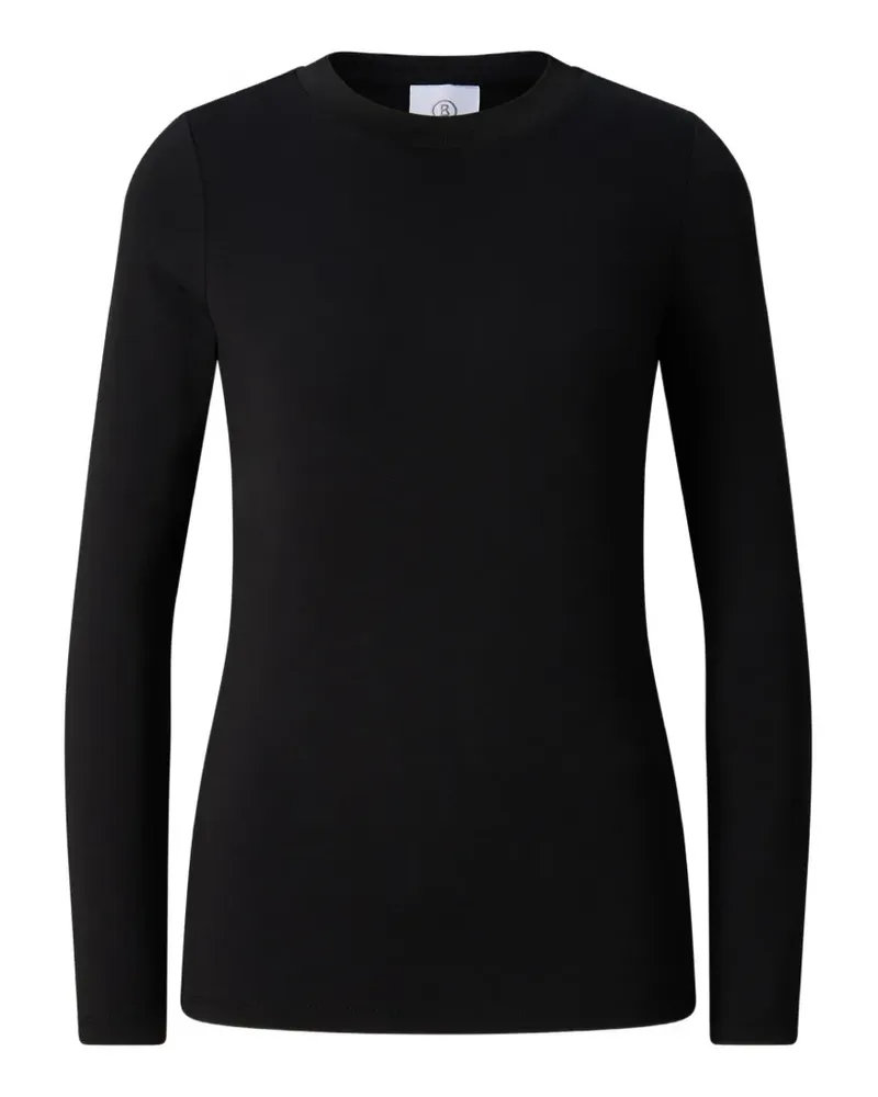Bogner Alexi Langarmshirt mit Logo-Stickerei - Schwarz Schwarz
