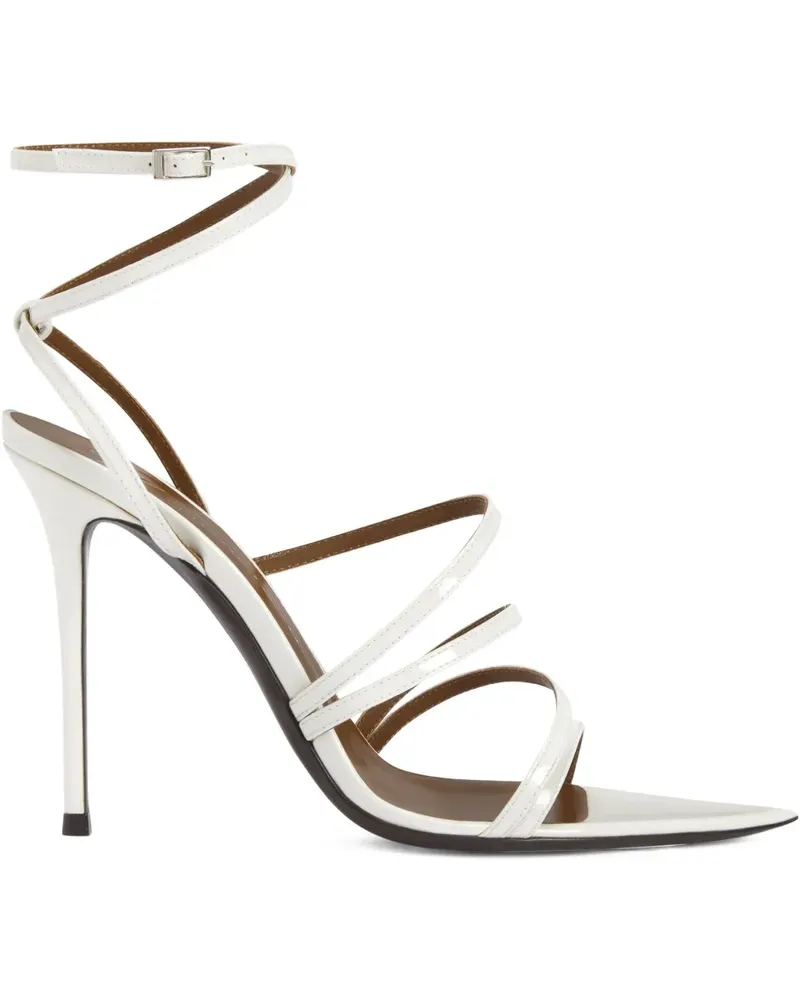 Giuseppe Zanotti Intriigo Claire Sandalen 105mm - Weiß Weiß