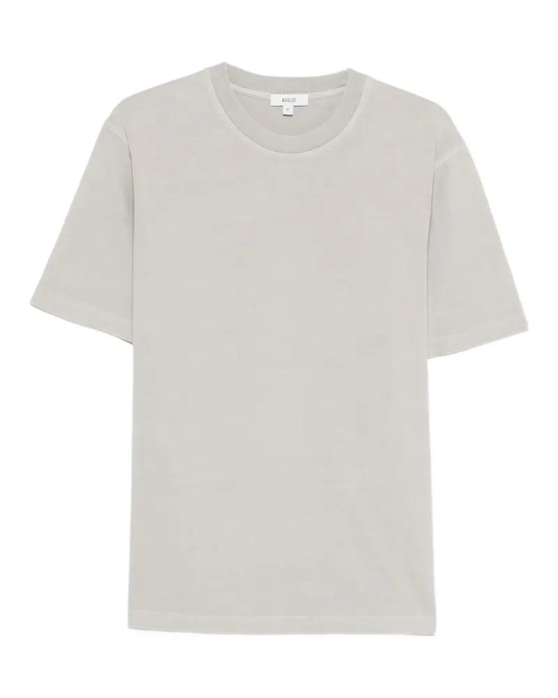 AGOLDE Asha T-Shirt mit rundem Ausschnitt - Grau Grau