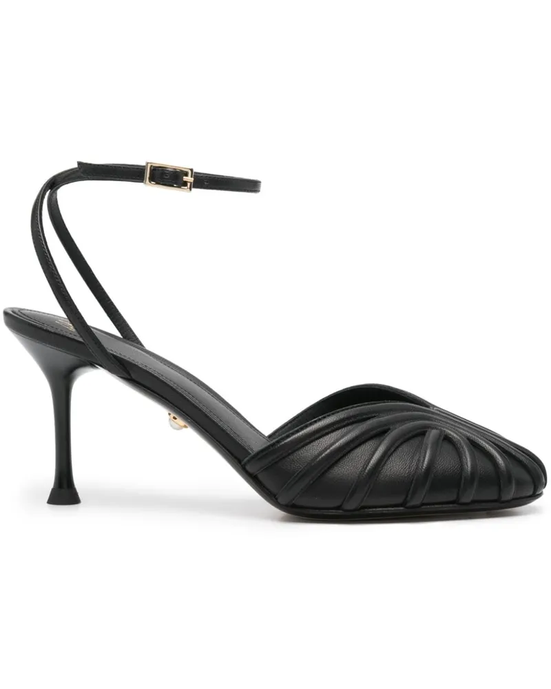 Alevì Pumps 85mm - Schwarz Schwarz